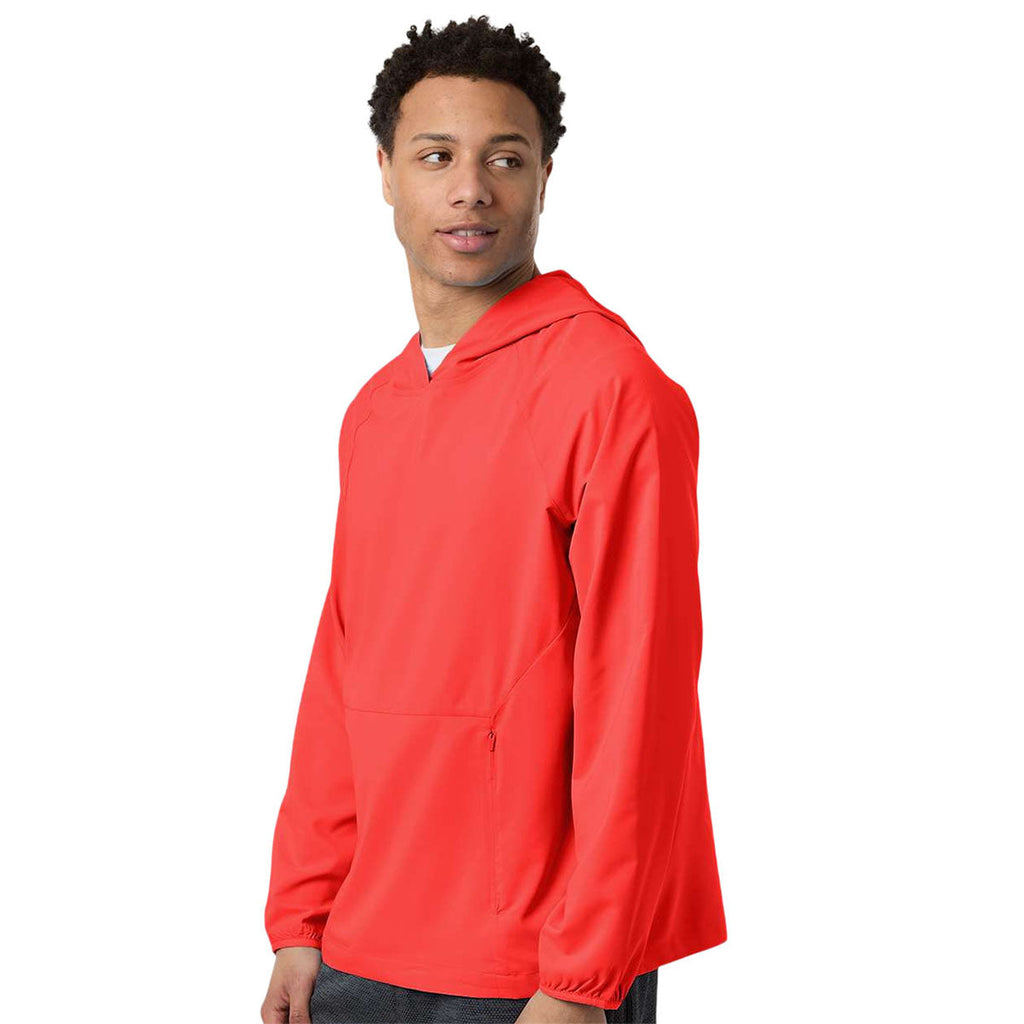 Core 365 Men's Marina Red UltraUVP Shoreline Long Sleeve Hooded Pullover