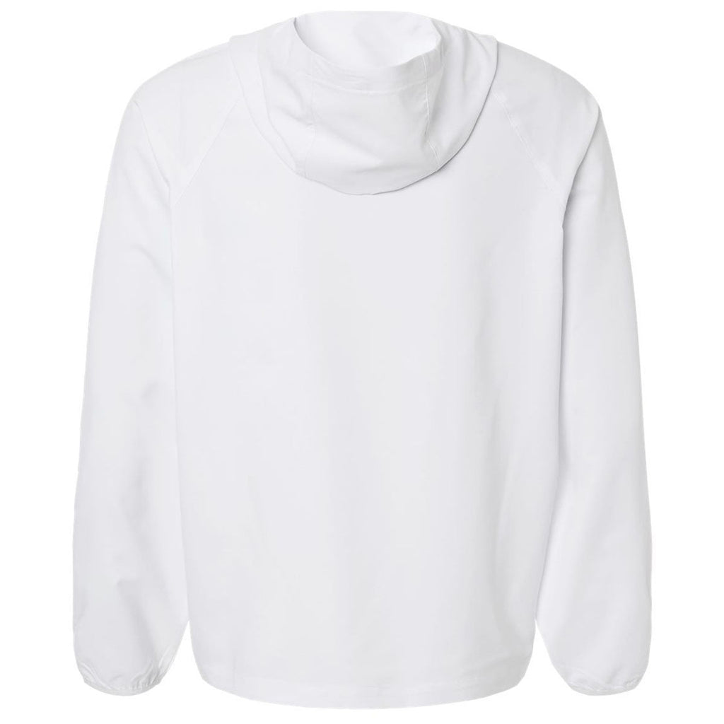 Core 365 Men's White UltraUVP Shoreline Long Sleeve Hooded Pullover