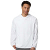 Core 365 Men's White UltraUVP Shoreline Long Sleeve Hooded Pullover