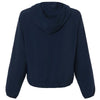 Core 365 Women's Classic Navy UltraUVP Shoreline Long Sleeve Hooded Pullover