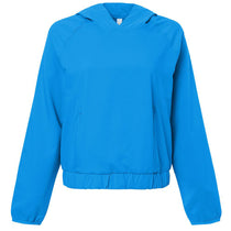 Core 365 Women's Electric Blue UltraUVP Shoreline Long Sleeve Hooded Pullover