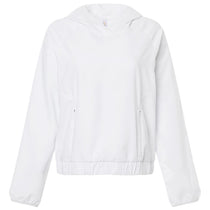 Core 365 Women's White UltraUVP Shoreline Long Sleeve Hooded Pullover