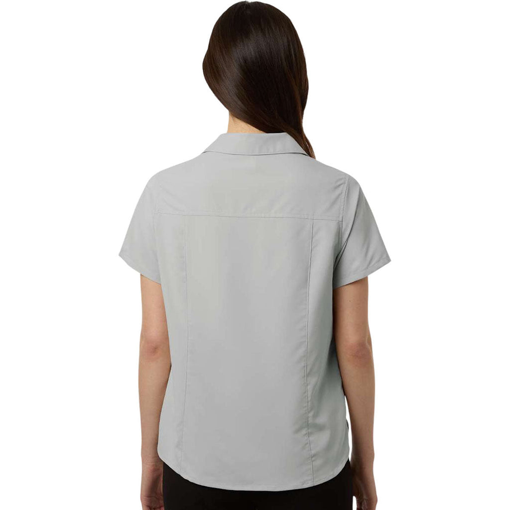 Core 365 Women's Platinum UltraUVP Shoreline Short Sleeve Staff Shirt