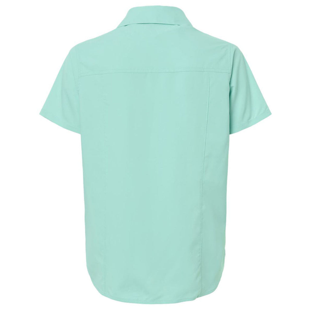 Core 365 Women's Sea Glass UltraUVP Shoreline Short Sleeve Staff Shirt