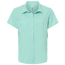 Core 365 Women's Sea Glass UltraUVP Shoreline Short Sleeve Staff Shirt
