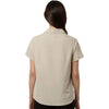 Core 365 Women's Stone UltraUVP Shoreline Short Sleeve Staff Shirt