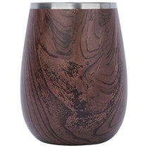 Snowfox Brown 12 oz. Vacuum Insulated Grand Pinot Wine Glass