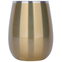 Snowfox Gold 12 oz. Vacuum Insulated Grand Pinot Wine Glass