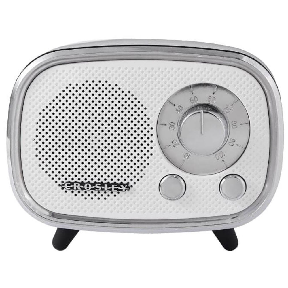 Crosley White Rondo Bluetooth Speaker