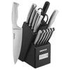 Cuisinart Stainless Steel Stainless Steel Hollow Handle 15 Piece Knife Block Set