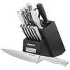 Cuisinart Stainless Steel Stainless Steel Hollow Handle 15 Piece Knife Block Set