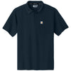 Carhartt Men's Navy Force Snag-Resistant Pocket Polo