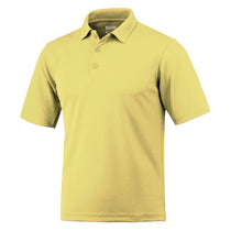 BAW Men's Vegas Gold Solid Cool Tek Polo