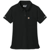 Carhartt Women's Black FLD & RSCU Polo