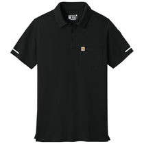 Carhartt Men's Black FLD & RSCU Polo