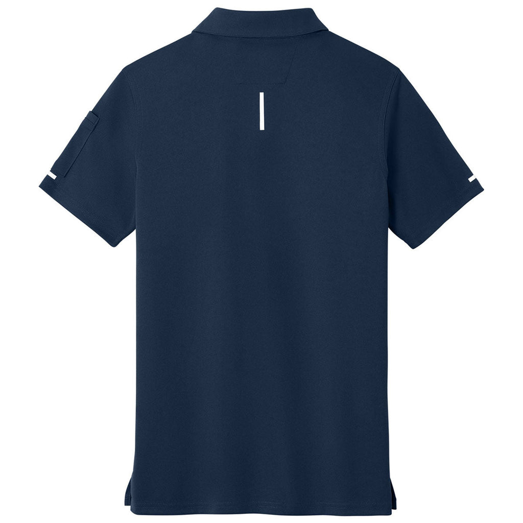 Carhartt Men's Dark Navy FLD & RSCU Polo