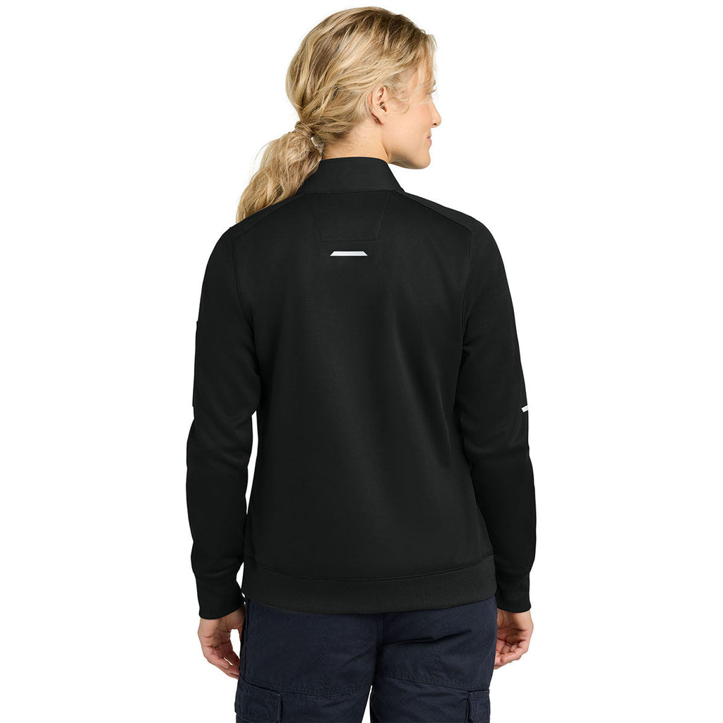 Carhartt Women's Black FLD & RSCU 1/2-Zip Mid-Layer