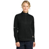 Carhartt Women's Black FLD & RSCU 1/2-Zip Mid-Layer