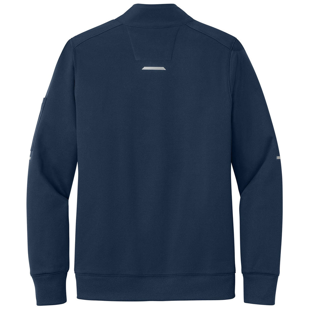 Carhartt Women's Dark Navy FLD & RSCU 1/2-Zip Mid-Layer