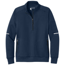 Carhartt Women's Dark Navy FLD & RSCU 1/2-Zip Mid-Layer