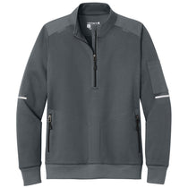 Carhartt Women's Pewter FLD & RSCU 1/2-Zip Mid-Layer