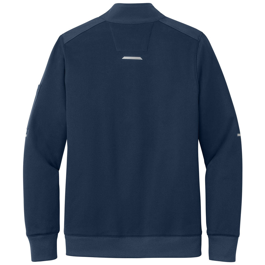 Carhartt Men's Dark Navy FLD & RSCU 1/2-Zip Mid-Layer