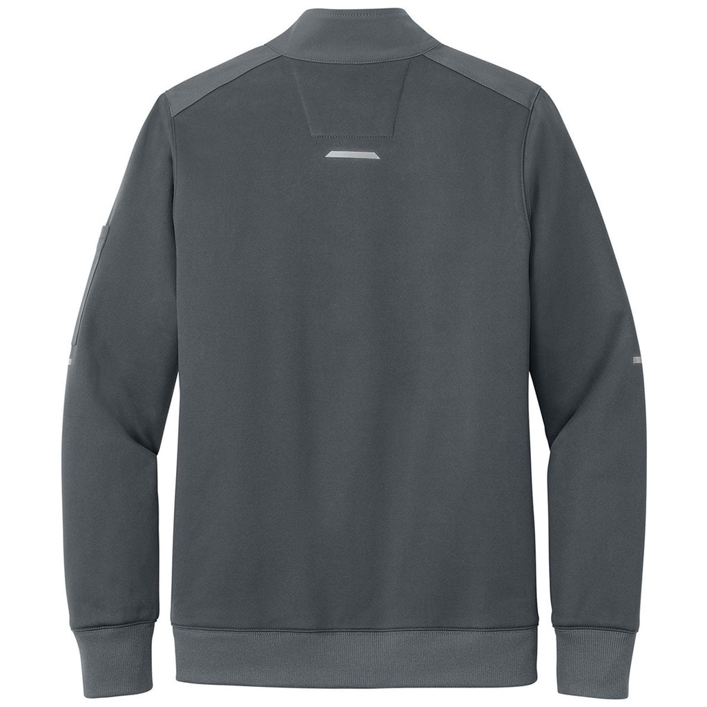 Carhartt Men's Pewter FLD & RSCU 1/2-Zip Mid-Layer