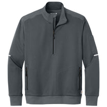 Carhartt Men's Pewter FLD & RSCU 1/2-Zip Mid-Layer