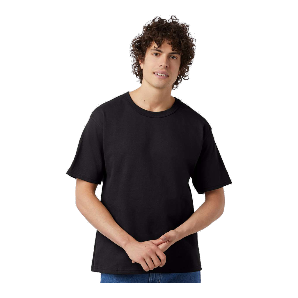 Champion Unisex Black Heritage Jersey T-Shirt