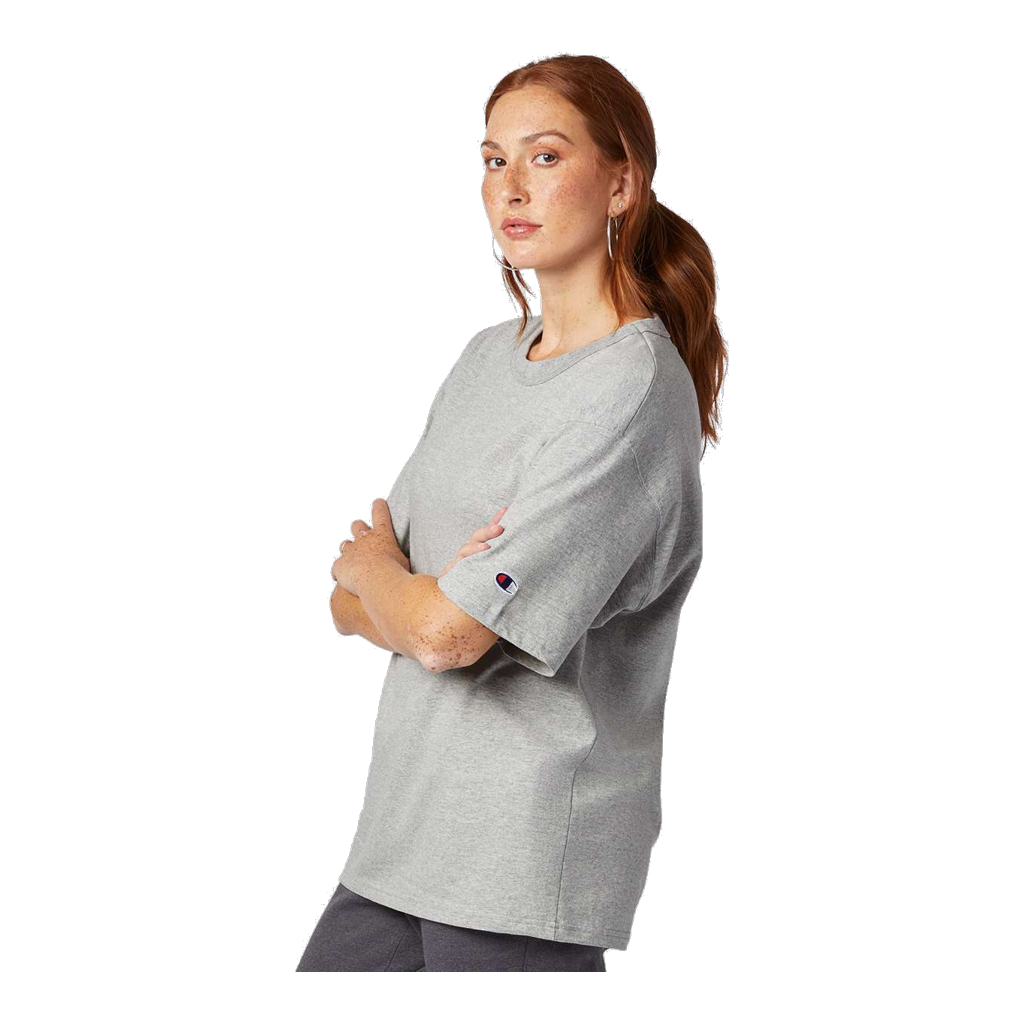Champion Unisex Oxford Grey Heritage Jersey T-Shirt