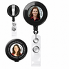 Good Value Black Retractable Badge Holder