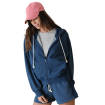 Marine Layer Women's Mood Indigo Cloud 9 Fleece Full-Zip Hoodie