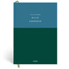 Papier Navy/Dark Green Colorblock Calendar Year Planner