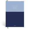 Papier Blue/Navy Colorblock Daily Planner