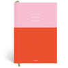 Papier Pink/Red Colorblock Daily Planner