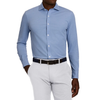 Holderness & Bourne Men's Heathered Maidstone Blue The Cullinane Shirt
