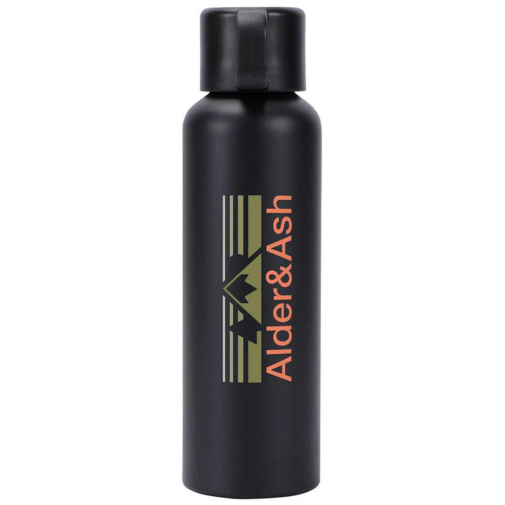 Ariel Premium Black Alamo 27 oz Recycled Aluminum Bottle