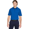 Devon & Jones Men's French Blue CrownLux Performance Windsor Welded Polo