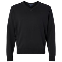 Devon & Jones Men's Black New Classics V-Neck Sweater