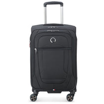 Delsey Paris Black Helium DLX Carry-On Plus Expandable Spinner