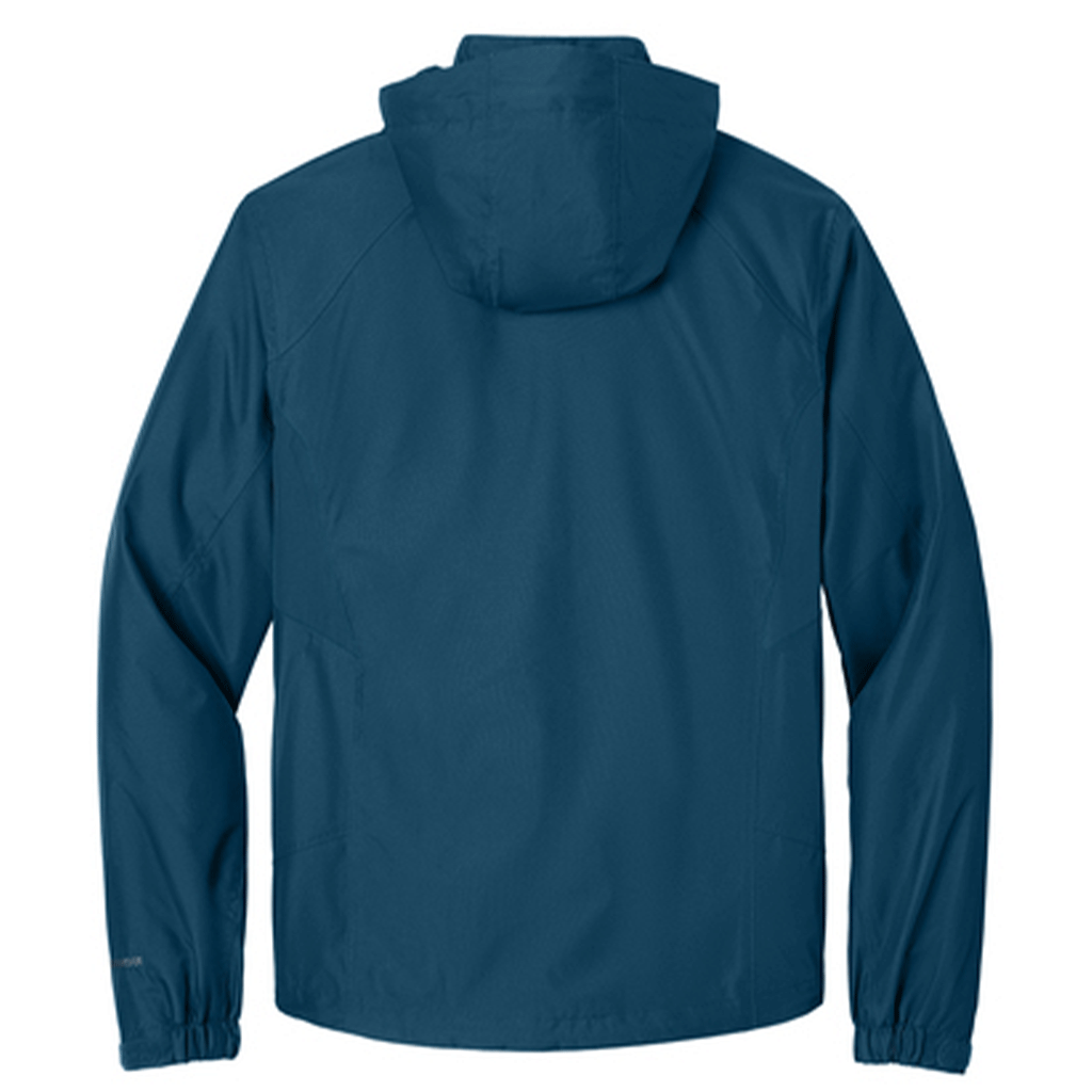 Eddie Bauer Men's Deep Sea Blue/Dark Adriatic Rain Jacket