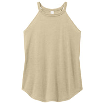 District Women's Desert Tan Heather Perfect Tri Rocker Tank