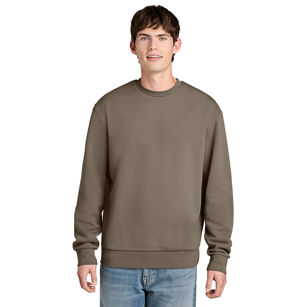 District Warm Taupe MelloFleece Crew