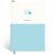 Papier Mid Blue Demi Travel Journal