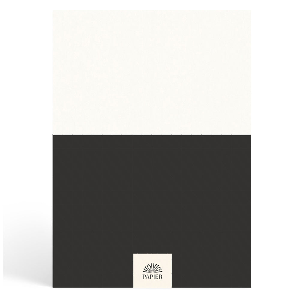 Papier Ink Black Demi Wellness Journal