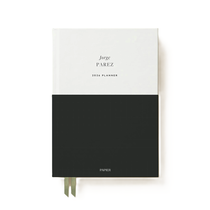 Papier Ink Black Demi Calendar Year Planner