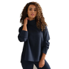 Rhone Women's DreamGlow Navy Mock Neck