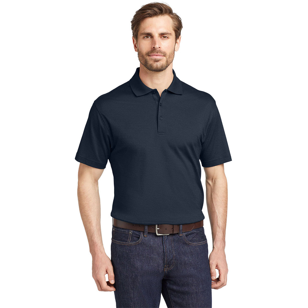 Eddie Bauer Men's Navy Performance Polo