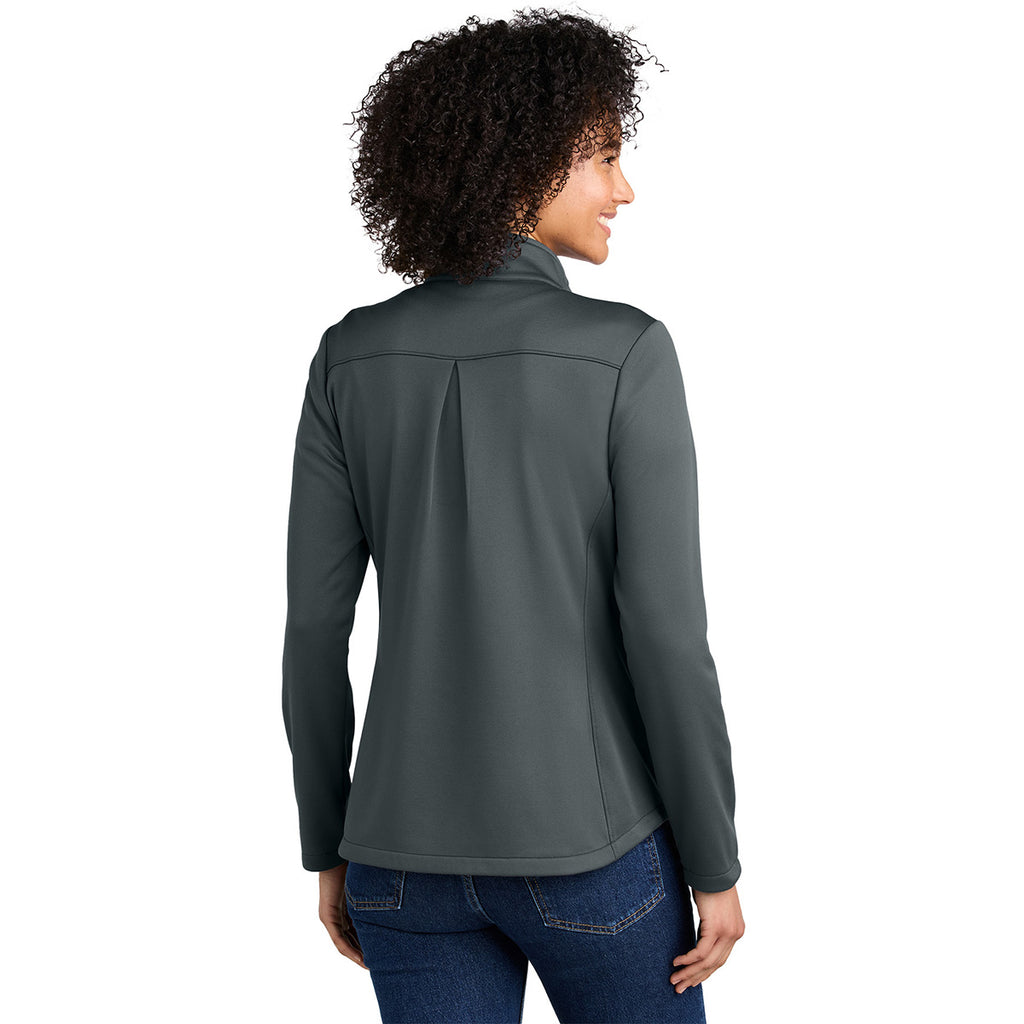 Eddie Bauer Women's Iron Gate Smooth Mid Layer Fleece 1/2-Zip