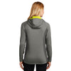 Eddie Bauer Women's Metal Grey/Grey Steel/Citron Sport Hooded Full-Zip Fleece Jacket